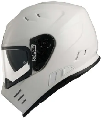 Simpson Venom Helmet - White - Size Small (ARM175999)