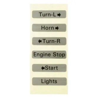 MCS Decal set, switch housing (ARM507409)