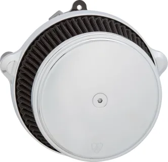 Arlen Ness Big Sucker Air Cleaner Kit In Chrome With Chrome Cover For 2024 Road Glide, Street Glide & 2023 CVO Touring Models (600-302)